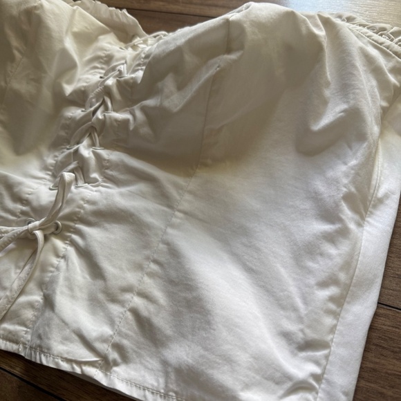 Princess Polly | Size 12 | White Yazmin Strapless Corset Top - Picture 5 of 7